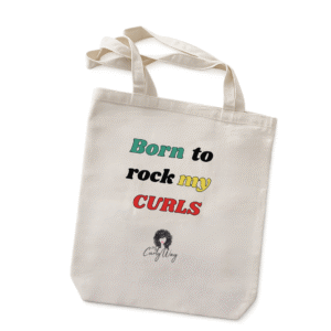 תיק בד Born to rock my Curls