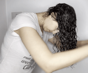 מגבת כובע מיקרופייבר ורודה – תמונה 3